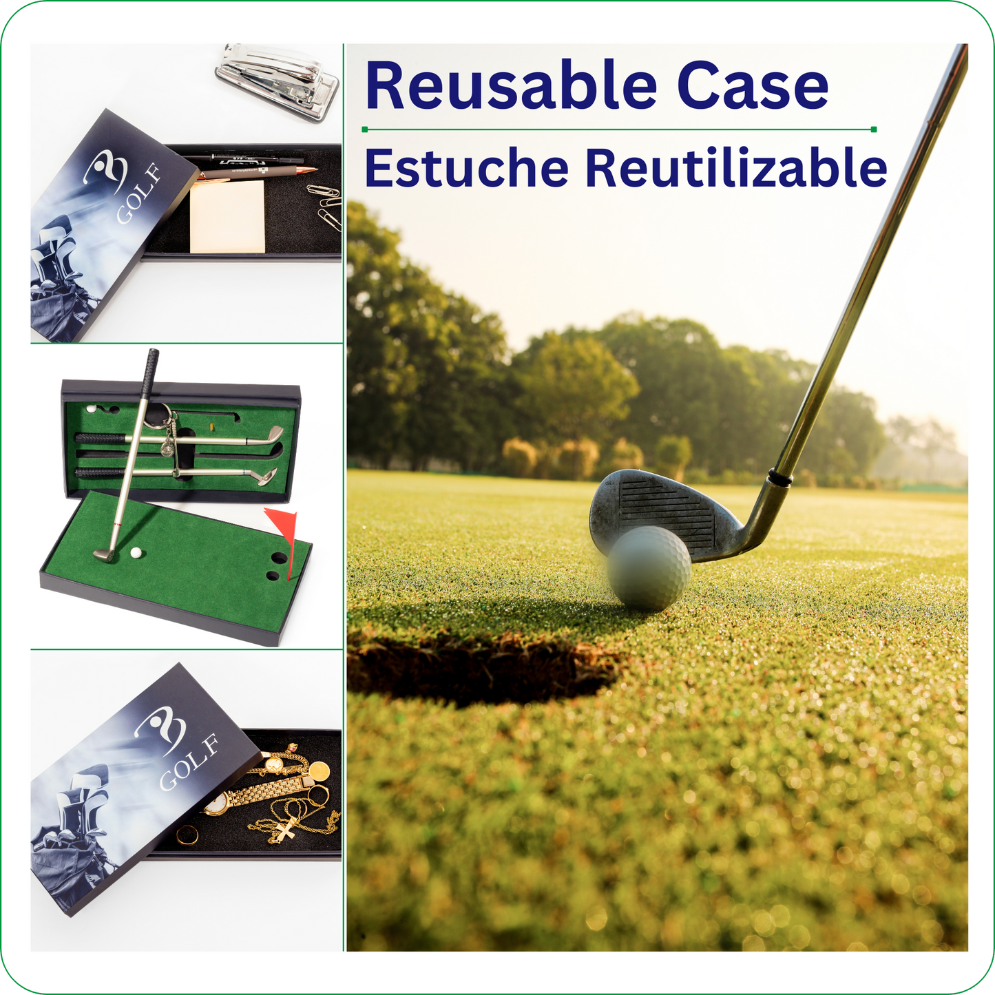 El regalo perfecto para los amantes del golf (¡aunque sea desde la oficina!)