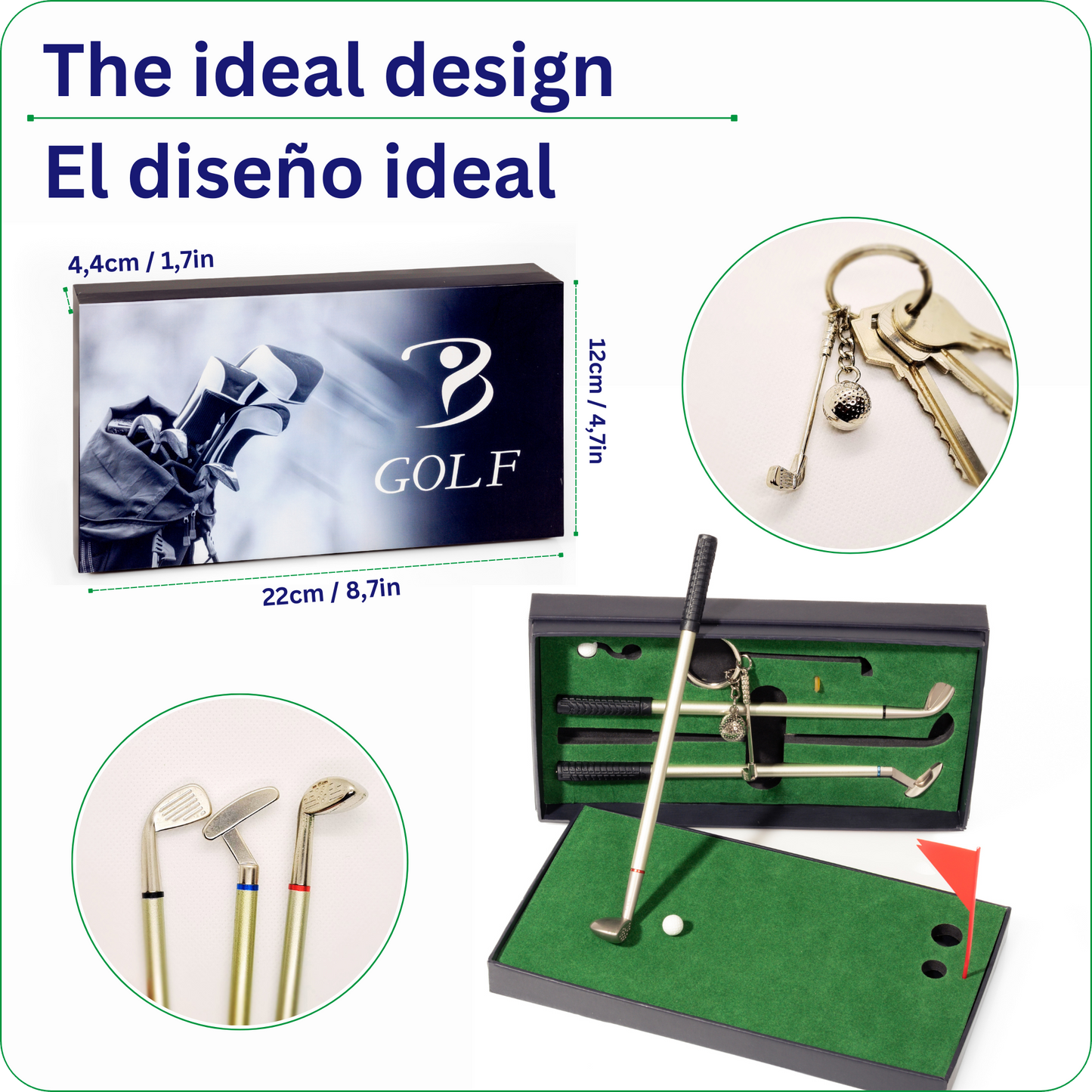 El regalo perfecto para los amantes del golf (¡aunque sea desde la oficina!)